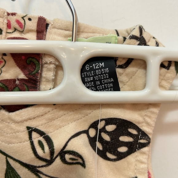 Mommy & Me Cotton Velvet Skirt & Shift Dress Set (Mom Siz L; Daughter 6-12 mos.) - Picture 3 of 8